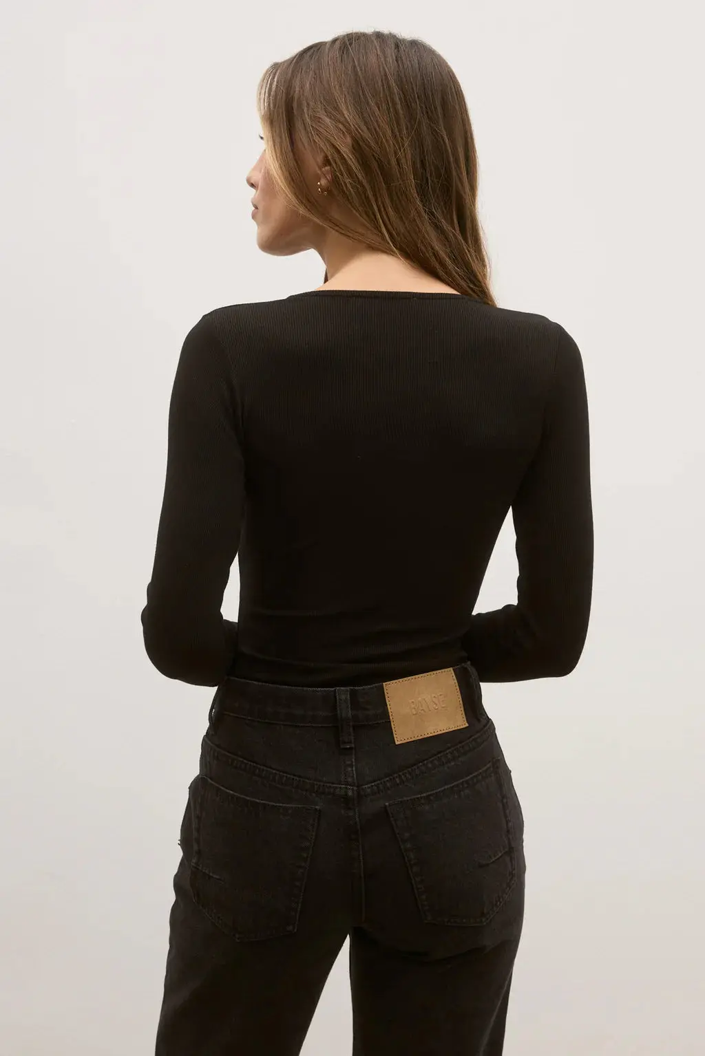 Lara Bodysuit in Black - Image 4