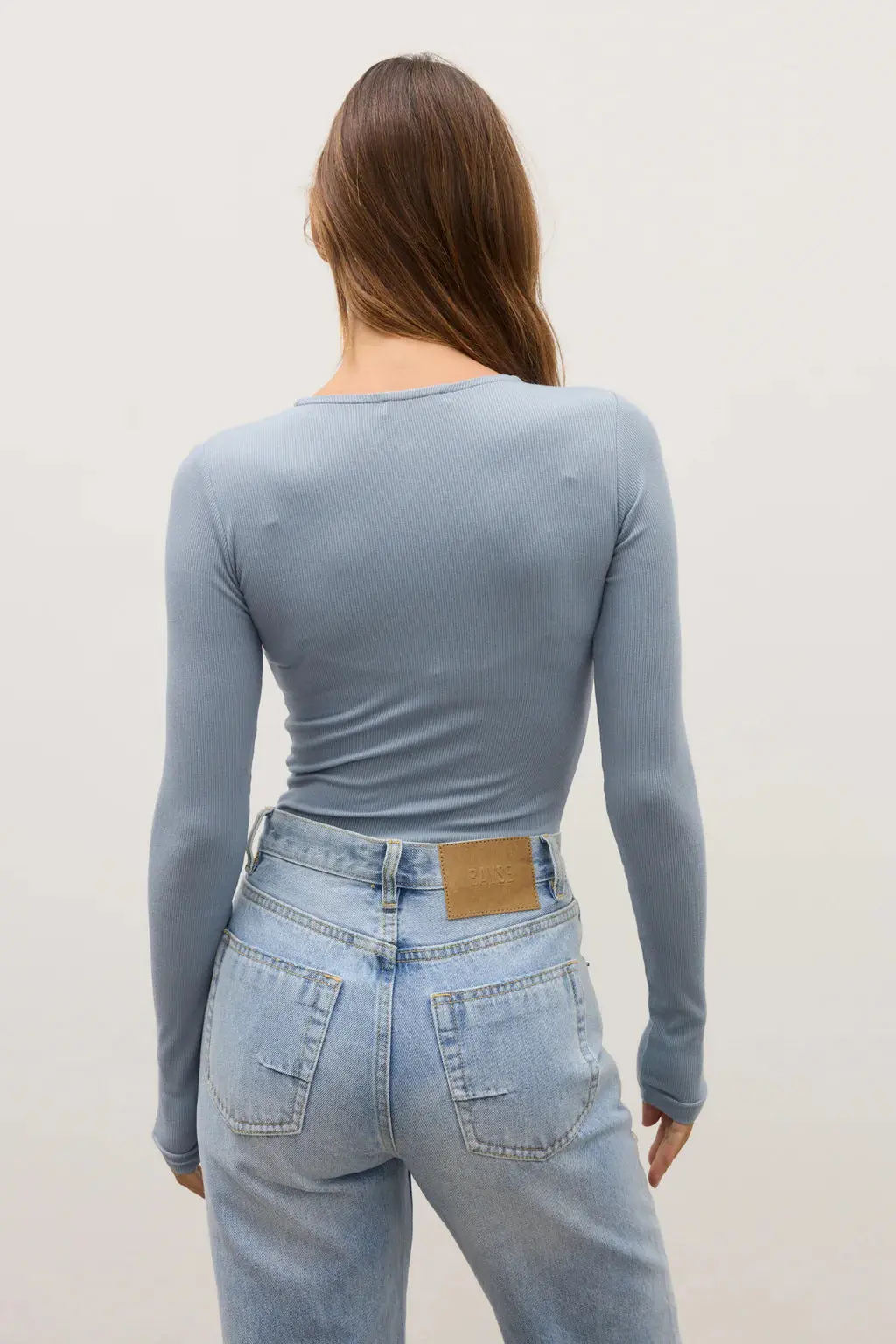 Lara Bodysuit in Blue - Image 4